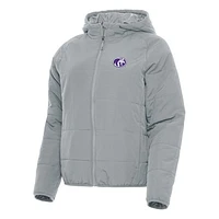 Women's Antigua North Alabama Lions Universe Full-Zip Puffer Jacket