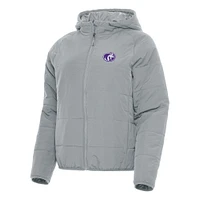 Women's Antigua North Alabama Lions Universe Full-Zip Puffer Jacket