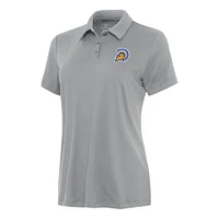 Women's Antigua Gray San Jose State Spartans Reprocess Polo