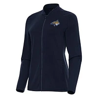 Women's Antigua Navy Montana State Bobcats Continual Full-Zip Jacket