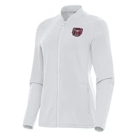 Women's Antigua White Missouri State University Bears Continual Full-Zip Jacket