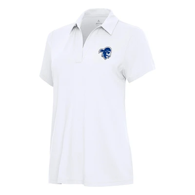 Women's Antigua White Seton Hall Pirates Era Polo