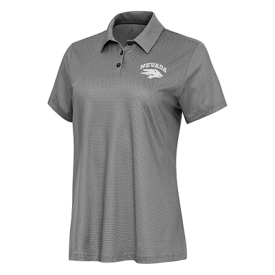 Women's Antigua White/ Nevada Wolf Pack Rings Polo