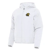 Women's Antigua Wichita State Shockers Universe Full-Zip Puffer Jacket