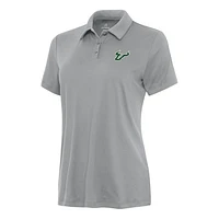 Women's Antigua Gray South Florida Bulls Reprocess Polo