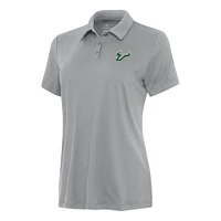 Women's Antigua Gray South Florida Bulls Reprocess Polo