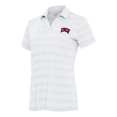 Women's Antigua White UNLV Rebels Tunnel Polo