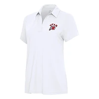 Women's Antigua White Utah Utes Era Polo