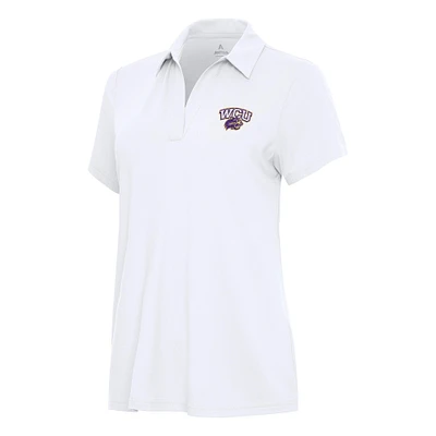 Women's Antigua White Western Carolina Catamounts Era Polo