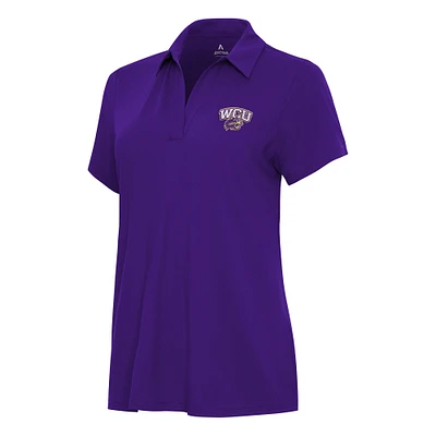 Women's Antigua Purple Western Carolina Catamounts Era Polo
