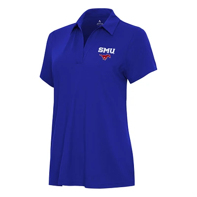 Women's Antigua Royal SMU Mustangs Era Polo