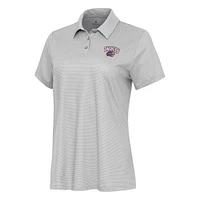 Women's Antigua  White/Gray Western Carolina Catamounts Rings Polo