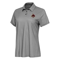 Women's Antigua  White/Black Texas State Bobcats Rings Polo