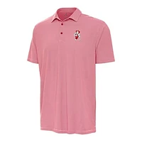 Men's Antigua Scarlet Nebraska Huskers Herbie Husker Golf Twine Polo