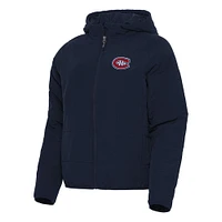Women's Antigua Navy Montreal Canadiens Universe Full-Zip Puffer Jacket