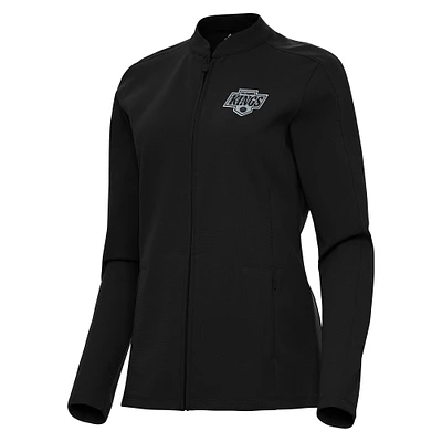 Women's Antigua Los Angeles Kings Regard Full-Zip Jacket