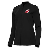 Women's Antigua New Jersey Devils Regard Full-Zip Jacket