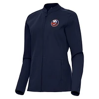 Women's Antigua  Navy New York Islanders Regard Full-Zip Jacket