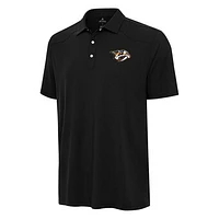 Men's Antigua  Black Nashville Predators Western Polo