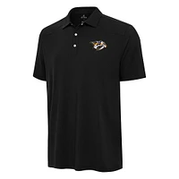 Men's Antigua  Black Nashville Predators Western Polo