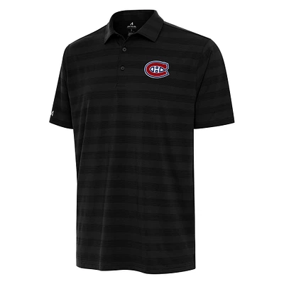 Men's Antigua Montreal Canadiens Big & Tall Tunnel Polo