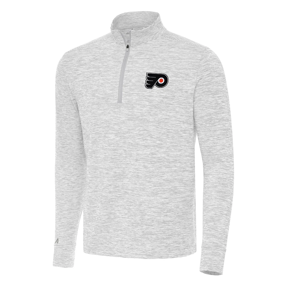 Men's Antigua Philadelphia Flyers Cause Quarter-Zip Top