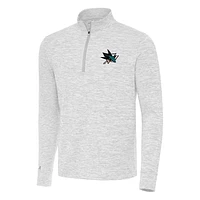 Men's Antigua San Jose Sharks Cause Quarter-Zip Top