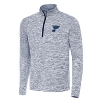 Men's Antigua Navy St. Louis Blues Cause Quarter-Zip Top