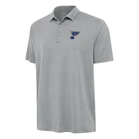 Men's Antigua Gray St. Louis Blues Reprocess Polo