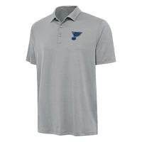 Men's Antigua Gray St. Louis Blues Reprocess Polo