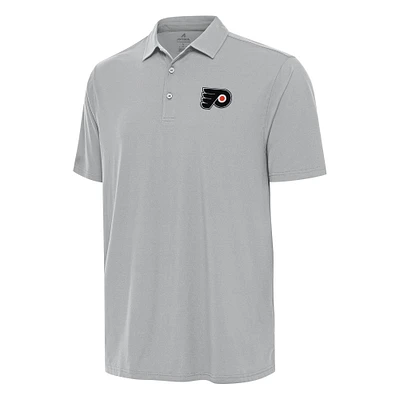 Men's Antigua Gray Philadelphia Flyers Era Polo