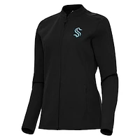 Women's Antigua Seattle Kraken Regard Full-Zip Jacket