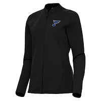 Women's Antigua St. Louis Blues Regard Full-Zip Jacket