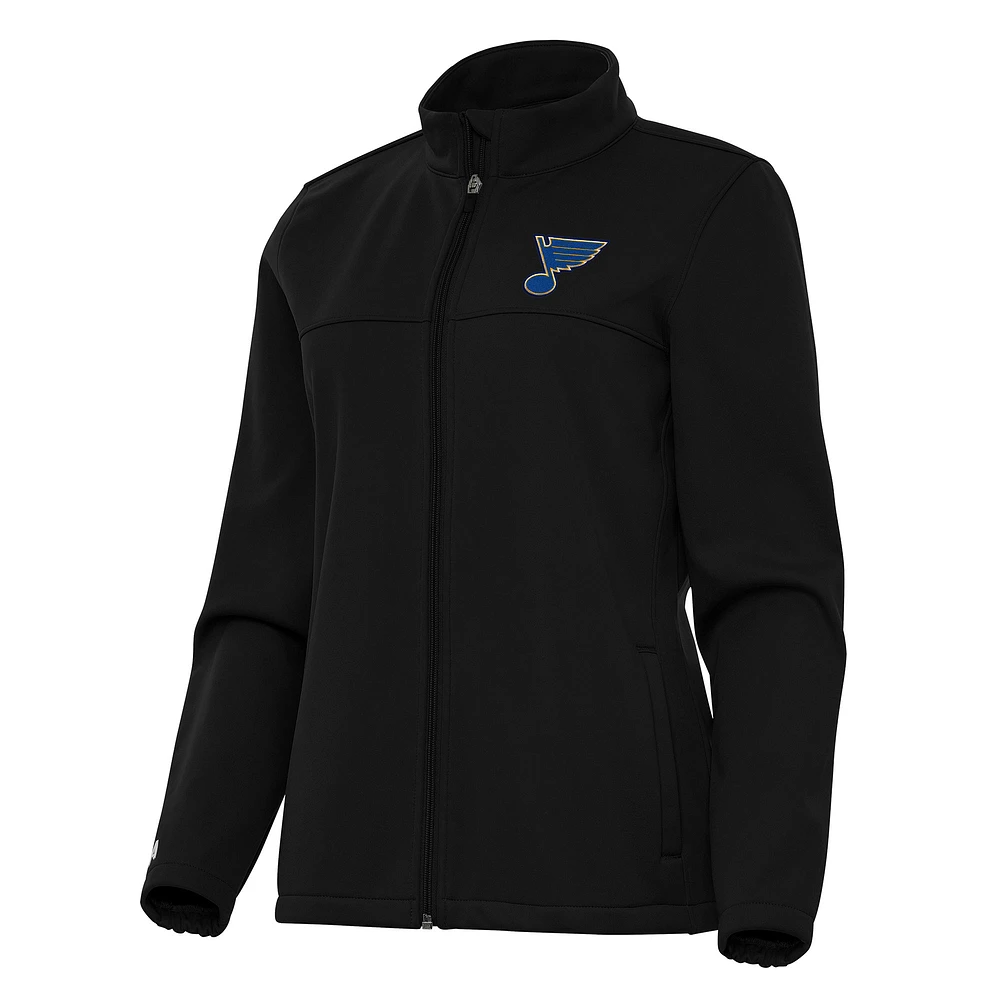 Women's Antigua St. Louis Blues Links 2 Full-Zip Golf Jacket