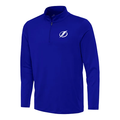 Men's Antigua Royal Tampa Bay Lightning Reprocess Quarter-Zip Top