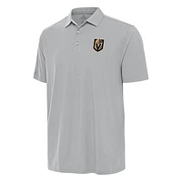 Men's Antigua Gray Vegas Golden Knights Era Polo