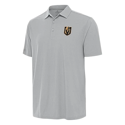 Men's Antigua Gray Vegas Golden Knights Era Polo