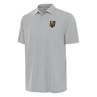 Men's Antigua Gray Vegas Golden Knights Era Polo