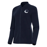 Women's Antigua Navy Vancouver Canucks Continual Full-Zip Jacket