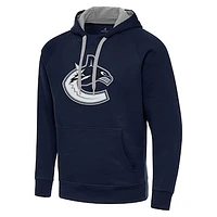 Men's Antigua Navy Vancouver Canucks Big & Tall Victory Pullover Hoodie
