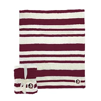 Florida State Seminoles 50" x 60" Cable-Knit Throw Blanket