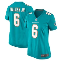 Women's Nike Anthony Walker Jr.  Aqua Miami Dolphins Game Jersey