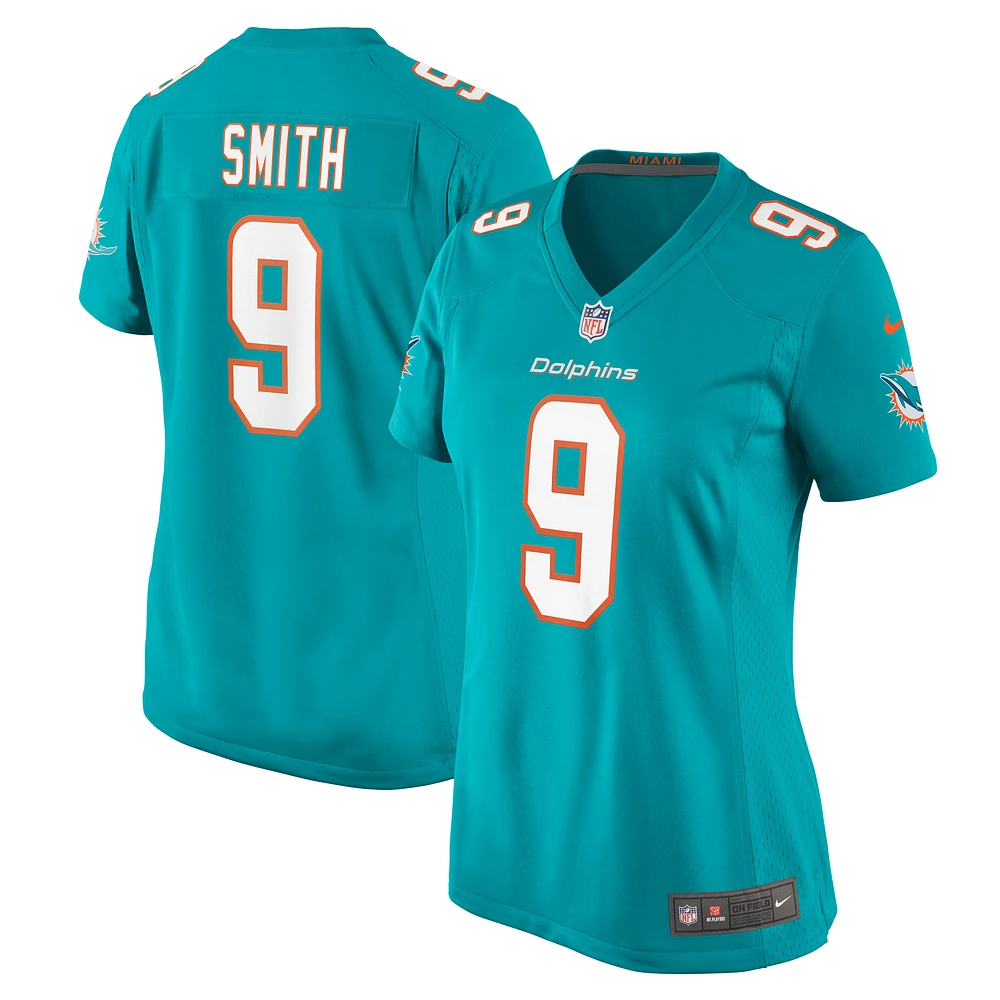 Women's Nike Jonnu Smith  Aqua Miami Dolphins Game Jersey