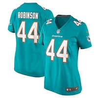 Women's Nike Chop Robinson  Aqua Miami Dolphins Game Jersey