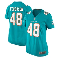 Women's Nike Blake Ferguson  Aqua Miami Dolphins Game Jersey