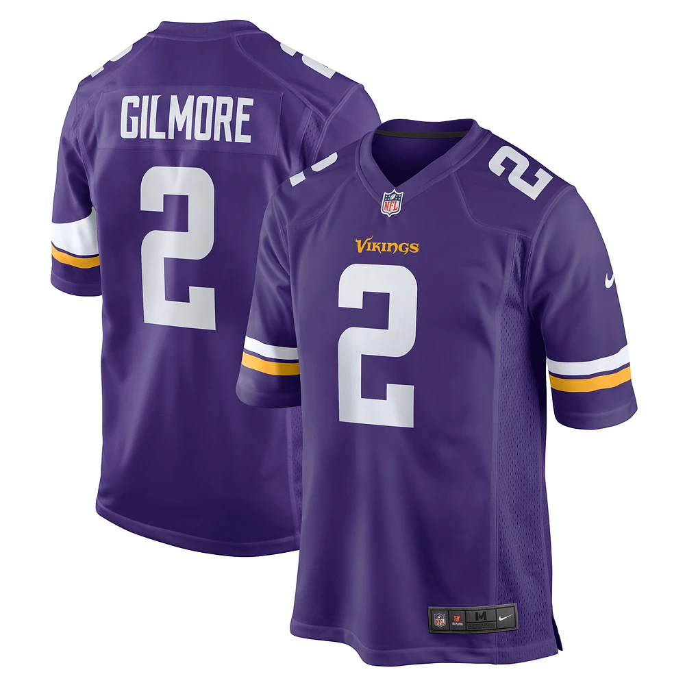 Men's Nike Stephon Gilmore  Purple Minnesota Vikings Game Jersey