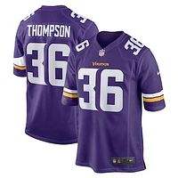 Men's Nike NaJee Thompson  Purple Minnesota Vikings Game Jersey