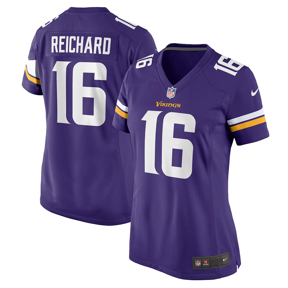 Women's Nike Will Reichard  Purple Minnesota Vikings Game Jersey