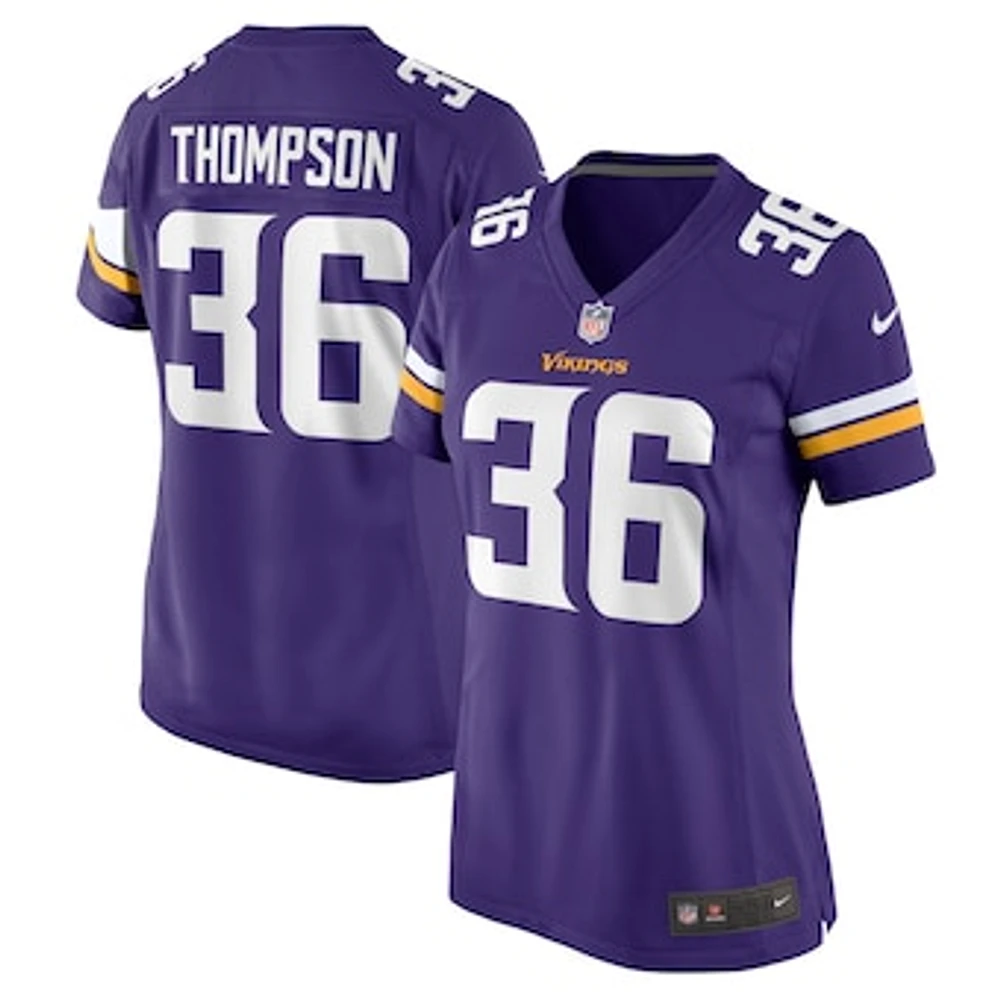 Women's Nike NaJee Thompson  Purple Minnesota Vikings Game Jersey