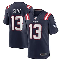 Men's Nike Joey Slye  Navy New England Patriots Game Jersey